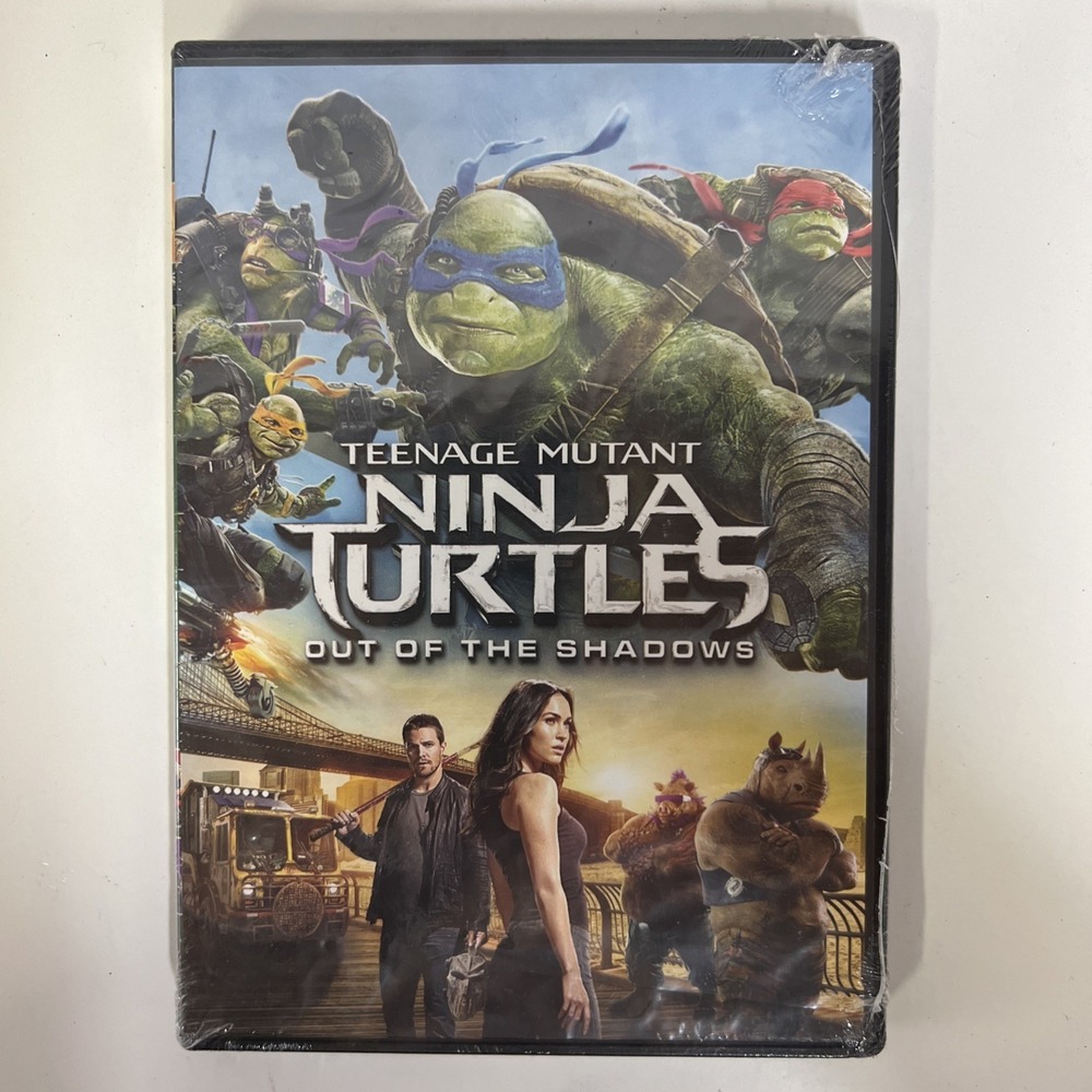 Teenage Mutant Ninja Turtles: Out Of The Shadows DVDs New Sealed
